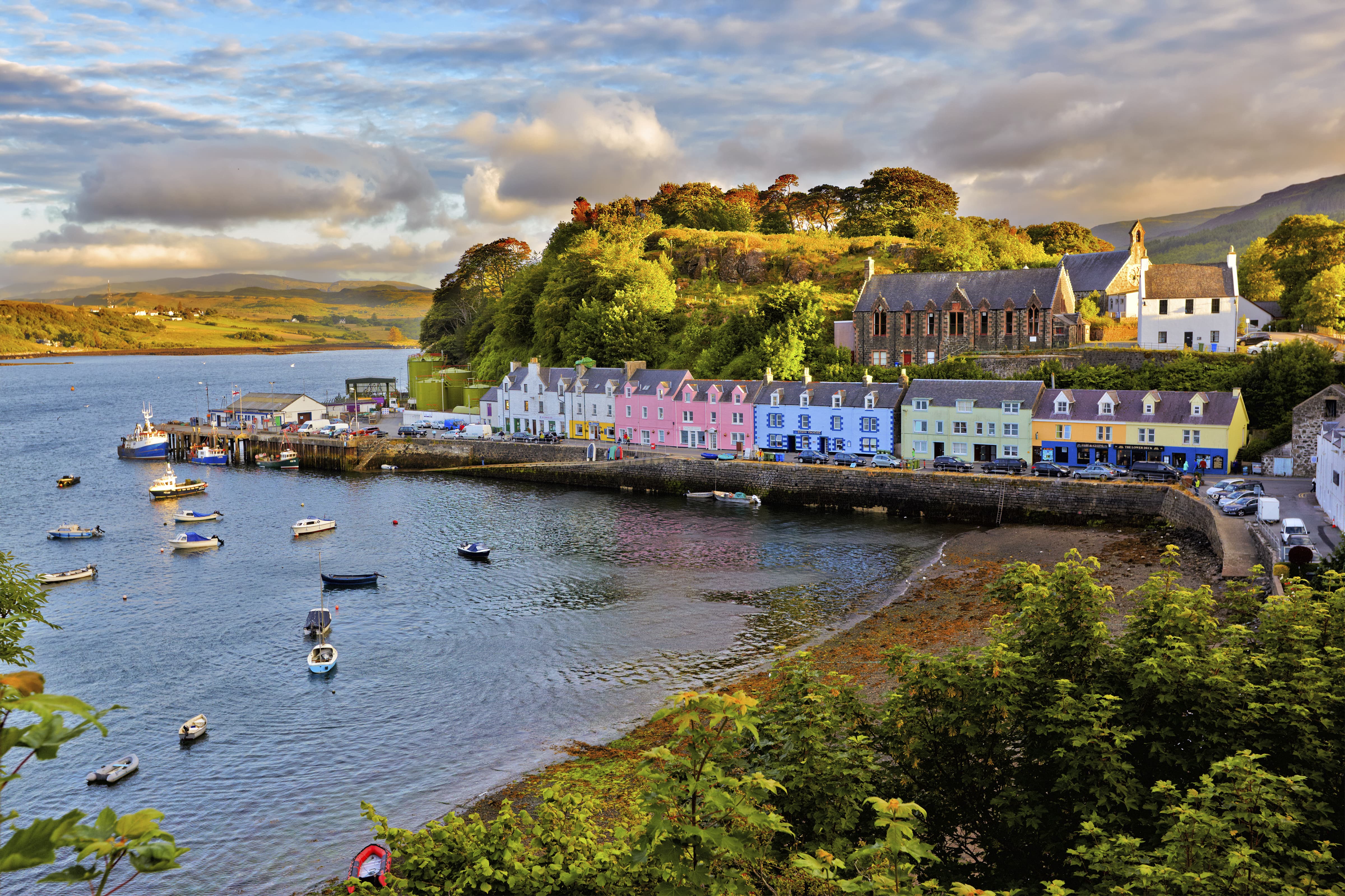 Portree on the Isle of Skye